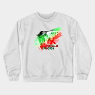 CAN 2024. YES YOU CAN. MOROCCO FOOTBALL Crewneck Sweatshirt